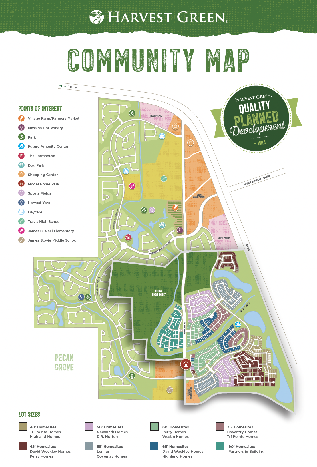 Harvest Green Masterplan